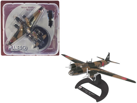 Mitsubishi G4M Bomber Aircraft "Betty Takao Kokutai Philippines" Imperial Japanese Navy (1941) "Planes of World War II" Series 1/144 Diecast Model Airplane