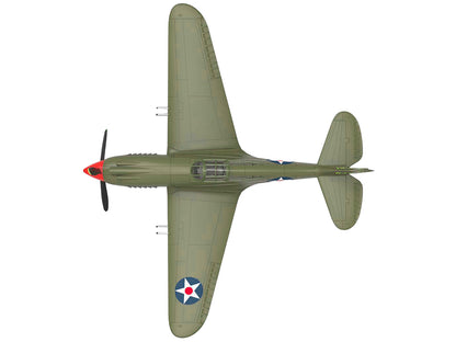 Curtiss P-40B Warhawk Aircraft "Hawaii" (1945) United States Army Air Forces "Planes of World War II" Series 1/72 Diecast Model Airplane