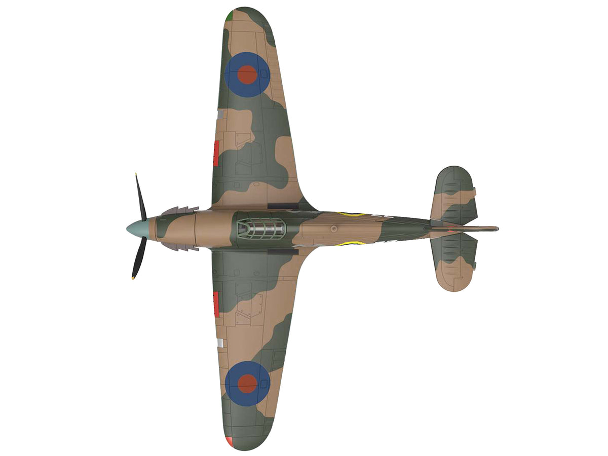Hawker Hurricane Mk.IIB Aircraft "No. 134 Squadron 151 Wing Vaenga USSR" (1941) British Royal Air Force "Planes of World War II" Series 1/72 Diecast Model Airplane