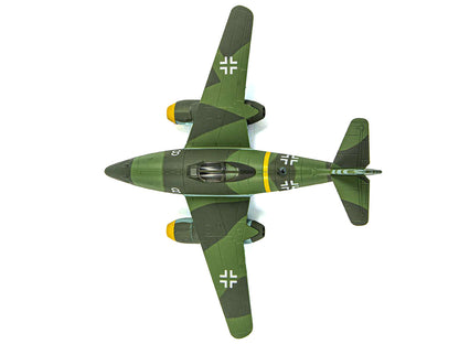 Messerschmitt Me 262 Fighter Aircraft "White 8 258 aerial victory ace Walter Nowotny Kommando Nowotny Germany" (1944) German Luftwaffe 1/72 Diecast Model Airplane