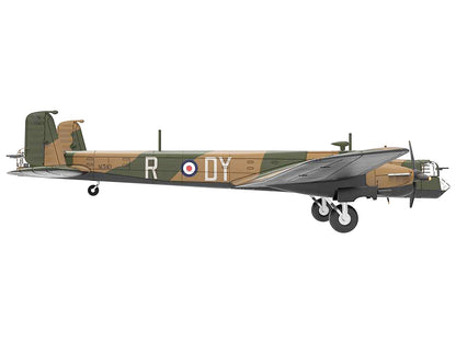 Armstrong Whitworth Whitley Mk.V Bomber Aircraft "No. 102 Squadron RAF Driffield" Royal Air Force (1940) "Planes of World War II" Series 1/144 Diecast Model Airplane