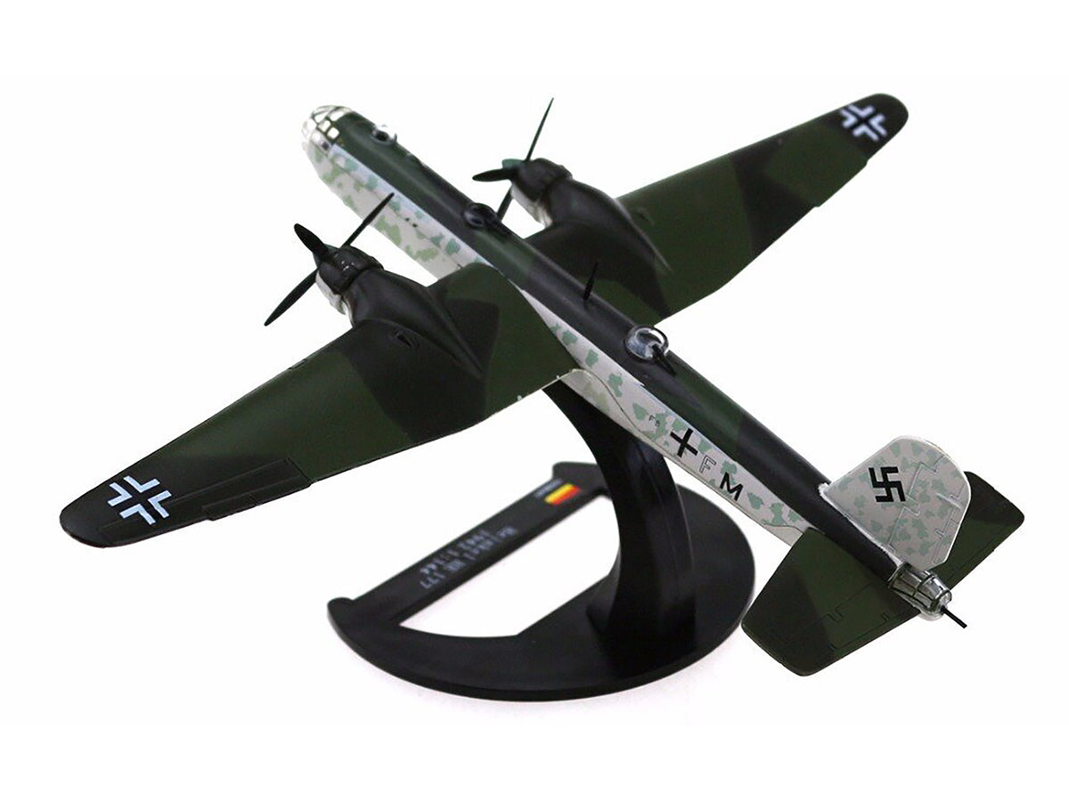 Heinkel He 177 Bomber Aircraft "II./KG 40 Bordeaux France" (1942) German Luftwaffe 1/144 Diecast Model Airplane