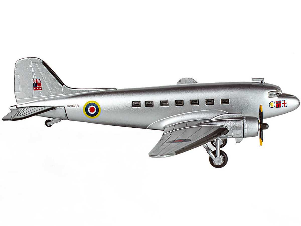 Douglas C-47 Dakota Transport Aircraft "Field Marshal Montgomery No. 24 Squadron" Royal Air Force (1945) "Planes of World War II" Series 1/144 Diecast Model Airplane