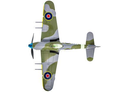 Hawker Typhoon Mk IB Fighter-Bomber Aircraft "No. 245 (Northern Rhodesian) Squadron" Royal Air Force (1942) "Planes of World War II" Series 1/72 Diecast Model Airplane
