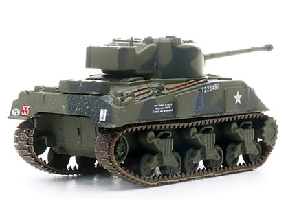 Sherman Firefly Mk.VC Medium Tank "Carole C Squadron 13th/18th Royal Hussars (Queen Mary’s Own) 27th Armoured Brigade Normandy" (1944) British Army 1/72 Diecast Model
