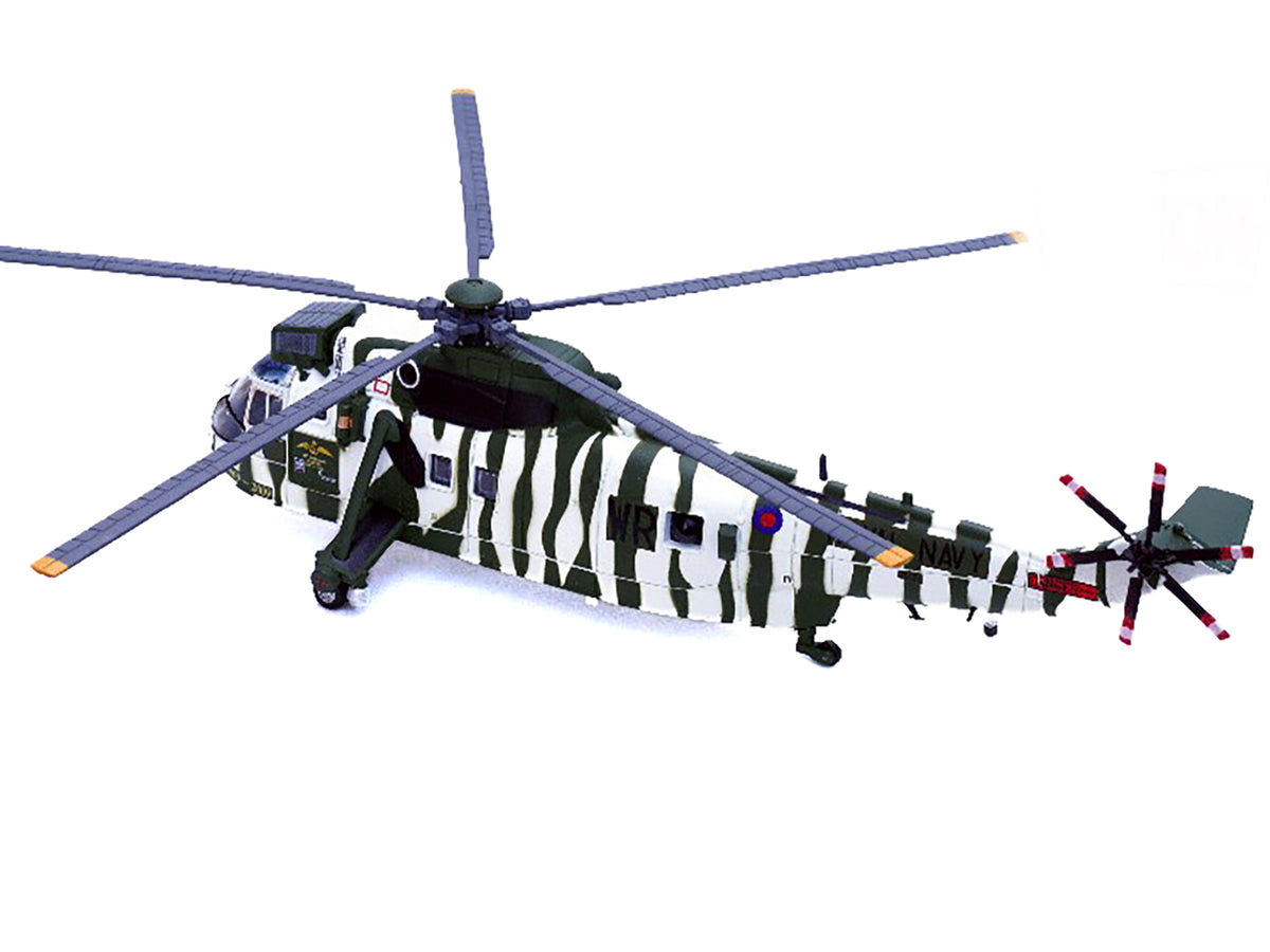 Westland Sea King HC.4 Helicopter "40th Anniversary Livery 848 Naval Air Squadron Commando Helicopter Force Royal Naval Air Station Yeovilton Somerset" (2009) British Royal Navy 1/72 Diecast Model