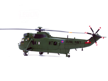 Westland Sea King HC.4 Helicopter "Green Livery 848 Naval Air Squadron Commando Helicopter Force Royal Naval Air Station Yeovilton Somerset" (2009) British Royal Navy 1/72 Diecast Model