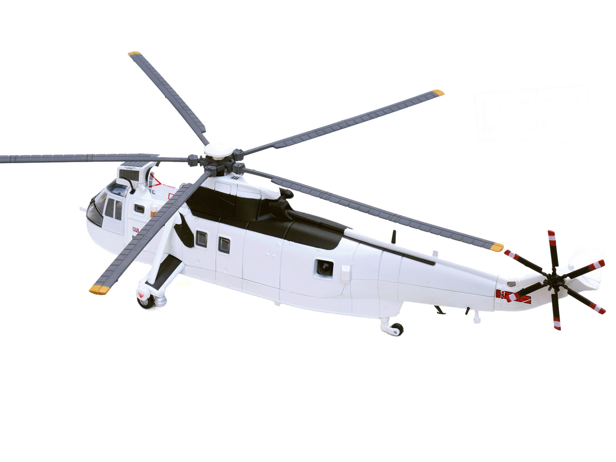 Westland Sea King HC.4 Helicopter "White Livery 845 Naval Air Squadron United Nations Protection Force Bosnia/Croatia" (1995) British Royal Navy 1/72 Diecast Model