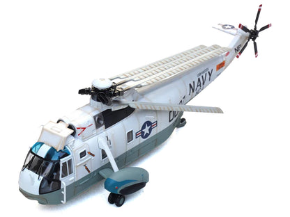 Sikorsky SH-3G Sea King Helicopter "149718-NF 0037 Helicopter Combat Support Squadron 1 (HC-1) Fleet Angels USS Hancock (CVA-19)" (1970s) United States Navy 1/72 Diecast Model