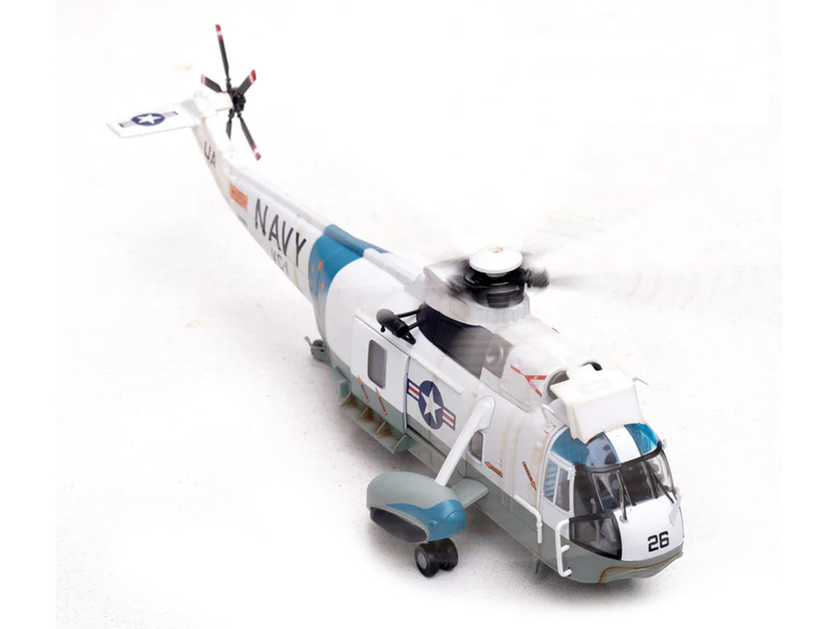 Sikorsky SH-3G Sea King Helicopter "149925/UA 26 Fleet Composite Squadron 1 Blue Alii NAS Barbers Point Hawaii" (1970s) United States Navy 1/72 Diecast Model