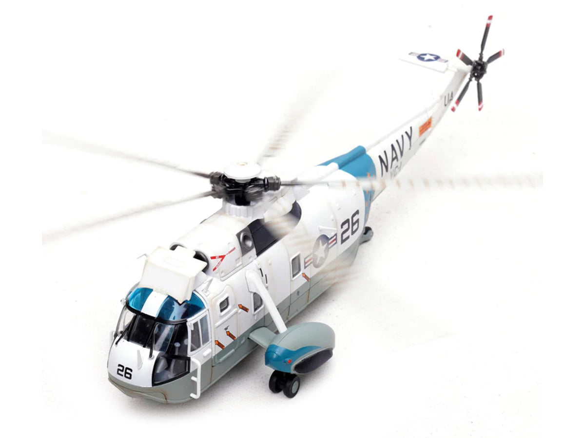 Sikorsky SH-3G Sea King Helicopter "149925/UA 26 Fleet Composite Squadron 1 Blue Alii NAS Barbers Point Hawaii" (1970s) United States Navy 1/72 Diecast Model