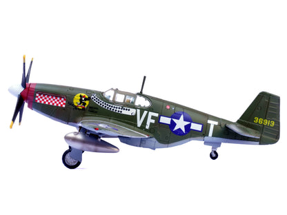 North American P-51B Mustang Aircraft "Shangri-La 336th Fighter Squadron 4th Fighter Group" (1944) United States Army Air Forces 1/72 Diecast Model Airplane