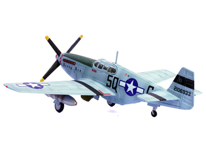 North American P-51B Mustang Aircraft "Bonny Bea 504th Fighter Squadron 339th Fighter Group" (1944) United States Army Air Forces 1/72 Diecast Model Airplane