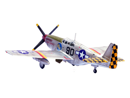 North American P-51B Mustang Aircraft "Sweet Clara II 319th Fighter Squadron 325th Fighter Group" (1944) United States Army Air Forces 1/72 Diecast Model Airplane