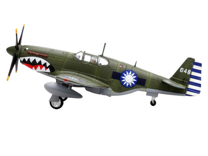 North American P-51C Mustang Aircraft "648 No.32 Squadron" (1945) Chinese Air Force 1/72 Diecast Model Airplane