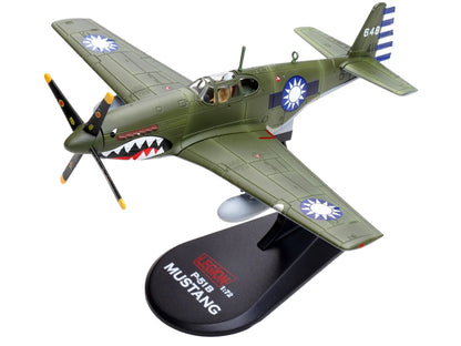 North American P-51C Mustang Aircraft "648 No.32 Squadron" (1945) Chinese Air Force 1/72 Diecast Model Airplane