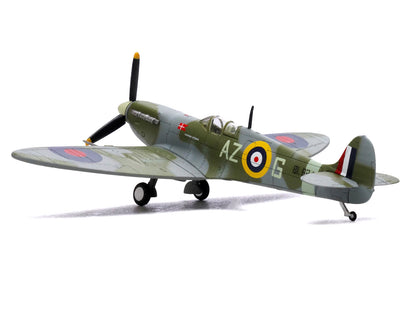 Supermarine Spitfire Mk Vb Fighter Aircraft "BL924 Pilot Officer Aksel Svendsen Danish Presentation Spitfire Valdemar Atterdag No. 234 Madras Presidency Squadron" (1942) Royal Air Force 1/72 Diecast Model