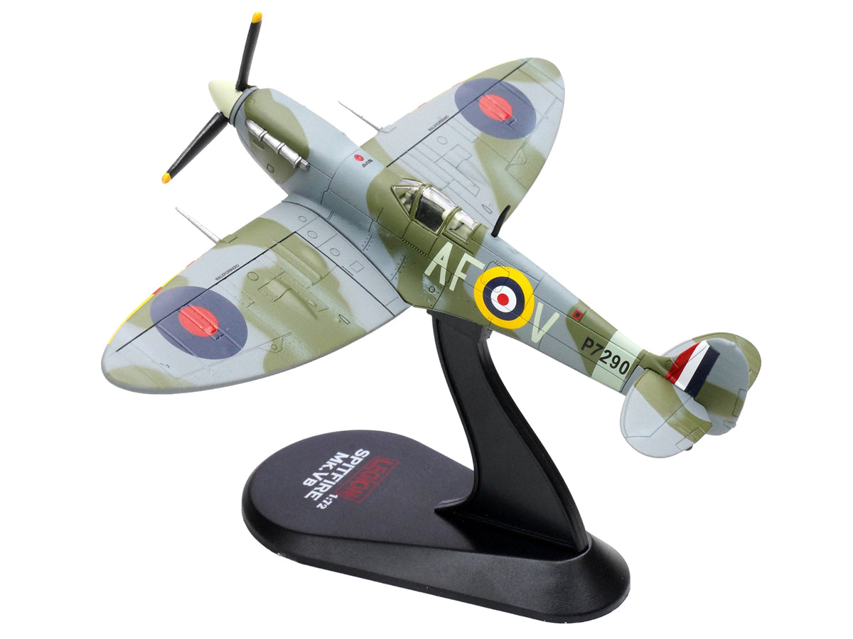Supermarine Spitfire Mk IIa Fighter Aircraft "P7290 Air Fighting Development Unit RAF Duxford" (1942) Royal Air Force 1/72 Diecast Model