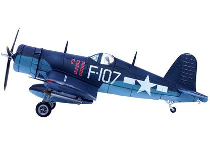 Vought F4U-1D Corsair Fighter Plane "1st Lt. Phillip DeLong Marine Fighter Squadron (VMF-224)" (1945) 1/72 Diecast Airplane Model