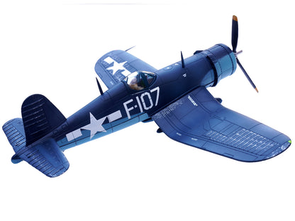 Vought F4U-1D Corsair Fighter Plane "1st Lt. Phillip DeLong Marine Fighter Squadron (VMF-224)" (1945) 1/72 Diecast Airplane Model
