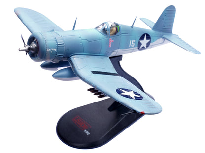 Vought F4U-1 Corsair Fighter Plane "Daphne 'C' 2nd Lt. James N. Cupp VMF-213 Hell Hawks Guadalcanal" (1943) United States Marines 1/72 Diecast Model Airplane