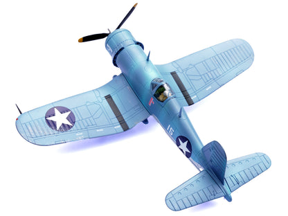 Vought F4U-1 Corsair Fighter Plane "Daphne 'C' 2nd Lt. James N. Cupp VMF-213 Hell Hawks Guadalcanal" (1943) United States Marines 1/72 Diecast Model Airplane