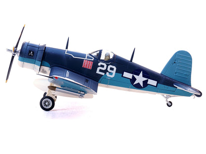 Vought F4U-1A Corsair Fighter Aircraft "Ace Ira Kepford VF-17 Jolly Rogers Bougainville Solomon Islands" (1944) United States Navy 1/72 Diecast Model