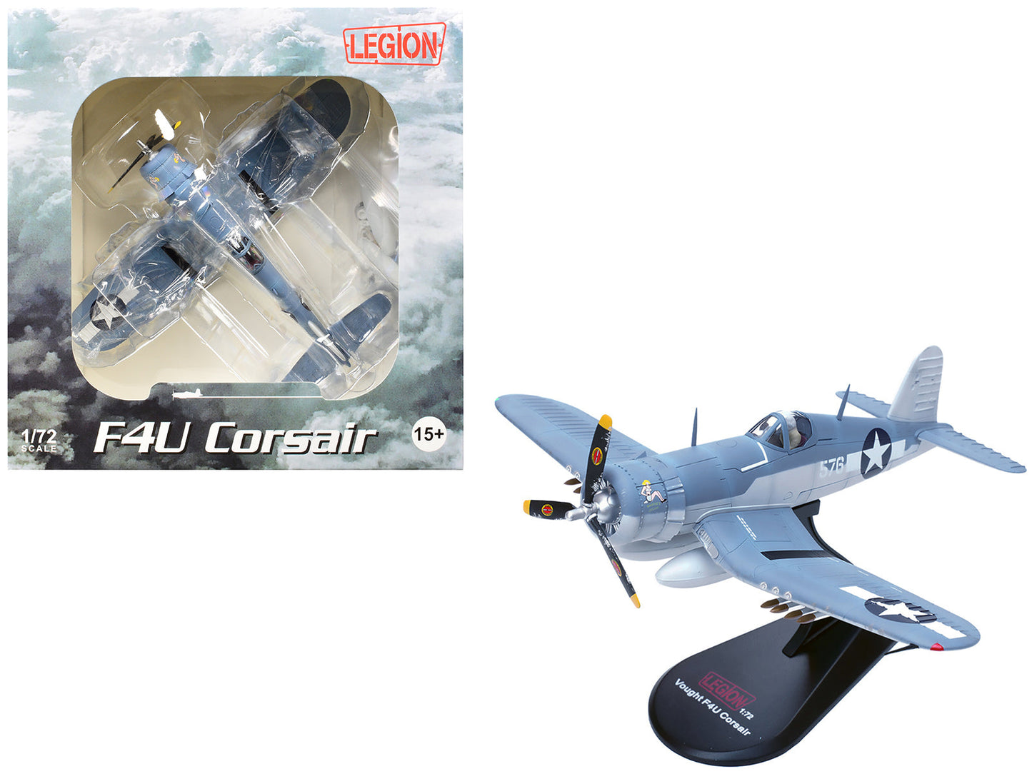 Vought F4U-1A Corsair Fighter Aircraft "Marines Dream Capt. Edwin Olander VMF-214 Black Sheep Vella Lavella Solomon Islands" (1943) United States Marine Corps 1/72 Diecast Model