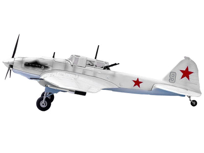 Ilyushin IL-2 Shturmovik Aircraft White "3rd Squadron 505th Air Assault Regiment 226th Air Assault Division Battle of Stalingrad" (1942) Soviet Air Force 1/72 Diecast Model Airplane