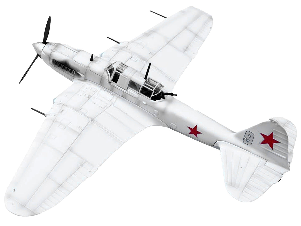 Ilyushin IL-2 Shturmovik Aircraft White "3rd Squadron 505th Air Assault Regiment 226th Air Assault Division Battle of Stalingrad" (1942) Soviet Air Force 1/72 Diecast Model Airplane