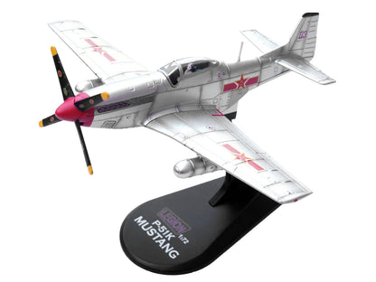 North American P-51D Mustang Aircraft "Captured from Chinese Nationalist Forces Chinese People's Revolution Military Museum" People's Liberation Army Air Force 1/72 Diecast Model Airplane