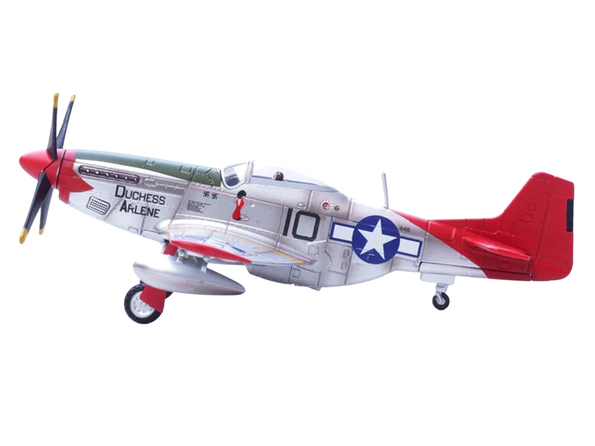 North American P-51D Mustang Aircraft "Duchess Arlene Robert Williams 100th Fighter Squadron 332nd Fighter Group Tuskegee Airmen Fifteenth Air Force Italy" (1944) United States Army Air Forces 1/72 Diecast Model Airplane