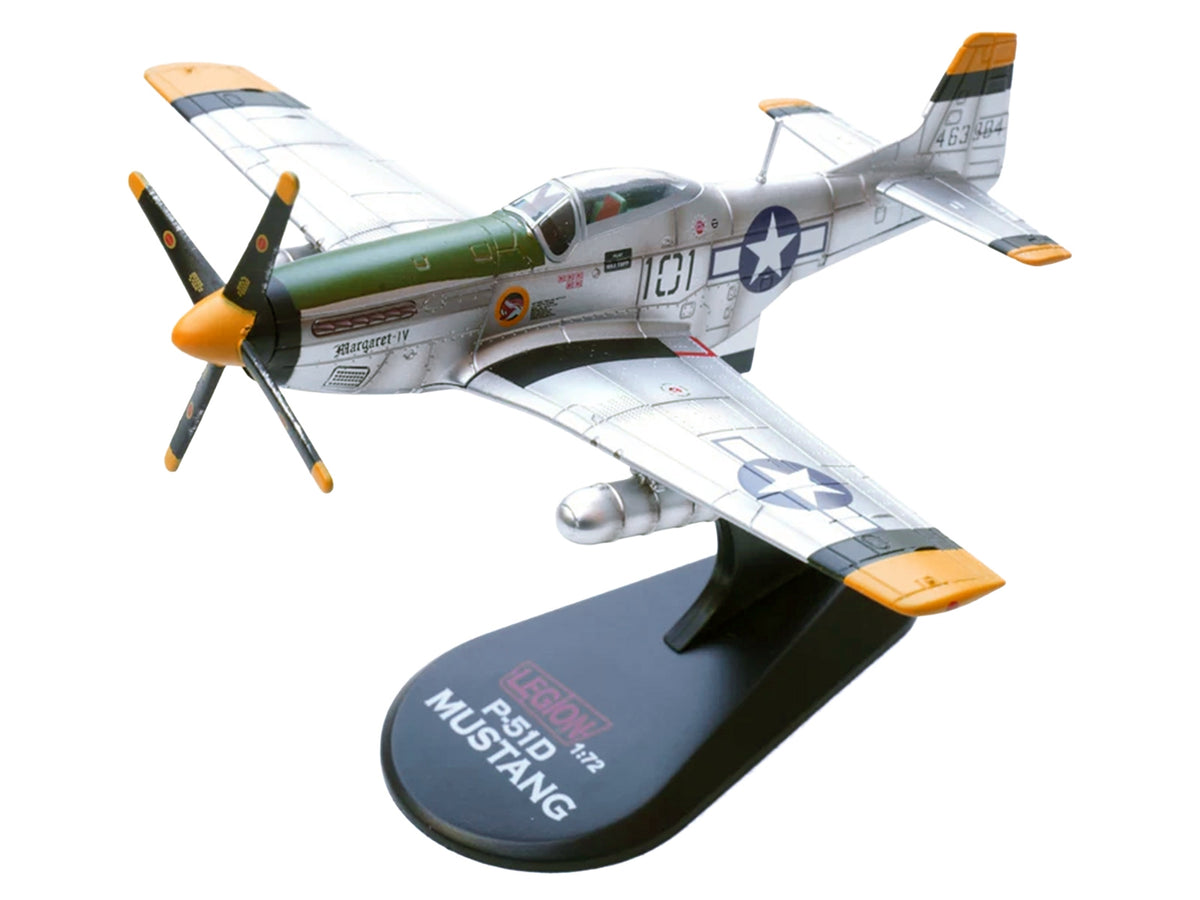 North American P-51D Mustang Aircraft "Margaret IV James Tapp 78th Fighter Squadron 15th Fighter Group Twentieth Air Force Iwo Jima" (1945) United States Army Air Forces 1/72 Diecast Model Airplane