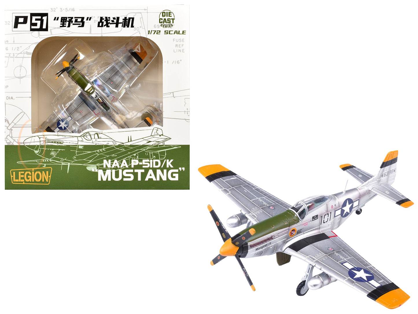 North American P-51D Mustang Aircraft "Margaret IV James Tapp 78th Fighter Squadron 15th Fighter Group Twentieth Air Force Iwo Jima" (1945) United States Army Air Forces 1/72 Diecast Model Airplane