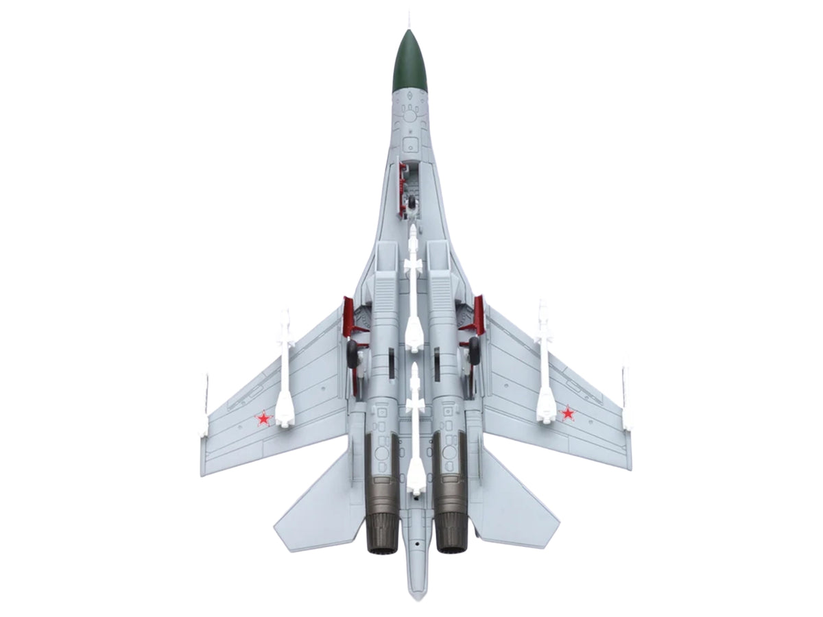 Sukhoi Su-27 Flanker-B Aircraft "Red 36 941st Fighter Aviation Regiment" (1987) Soviet Air Force 1/100 Diecast Model Airplane