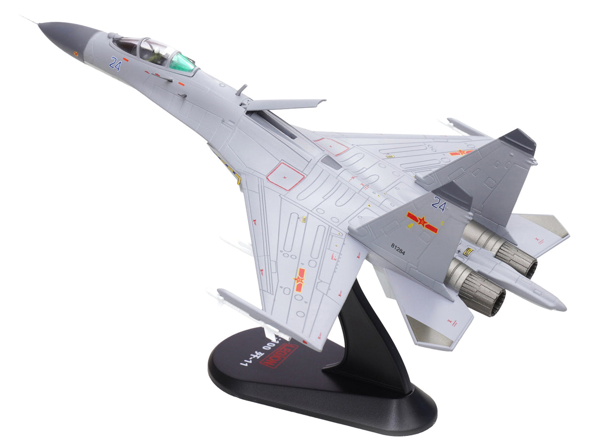 Shenyang J-11BH Yinglong Aircraft "Blue 24" (2014) People’s Liberation Army Navy Air Force 1/100 Diecast Model Airplane