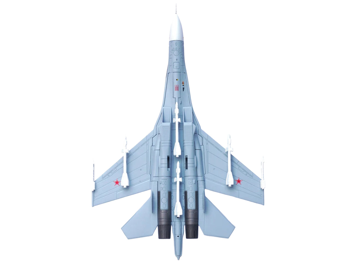 Sukhoi Su-27 Flanker-B Aircraft "Blue 388 Paris Air Show" (1989) Soviet Air Force 1/100 Diecast Model Airplane