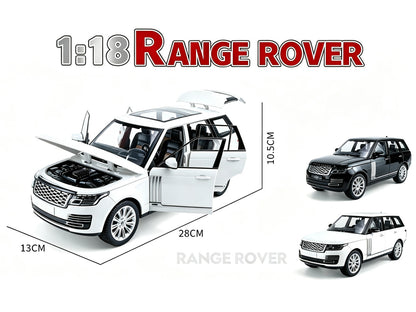 Land Rover Range Rover 50th Anniversary White Metallic with Sunroof 1/18 Diecast Model Car