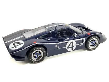 Ford GT40 MKIV #4 Denny Hulme - Lloyd Ruby "Holman & Moody" "24 Hours of Le Mans" (1967) "Masterpiece Collection" 1/12 Diecast Model Car
