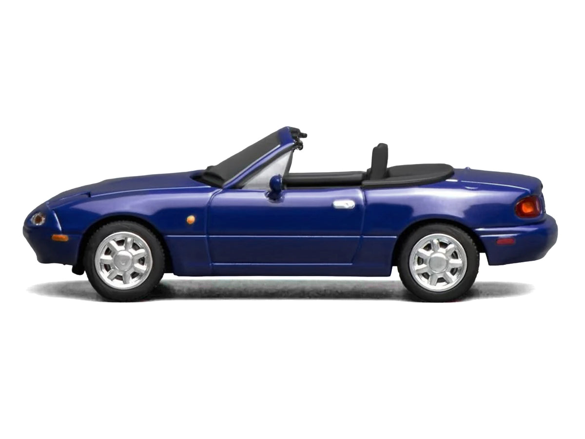 Mazda MX-5 Miata Convertible Laguna Blue 1/64 Diecast Model Car