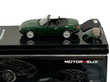 Mazda MX-5 Miata (NA) Convertible British Racing Green 1/64 Diecast Model Car
