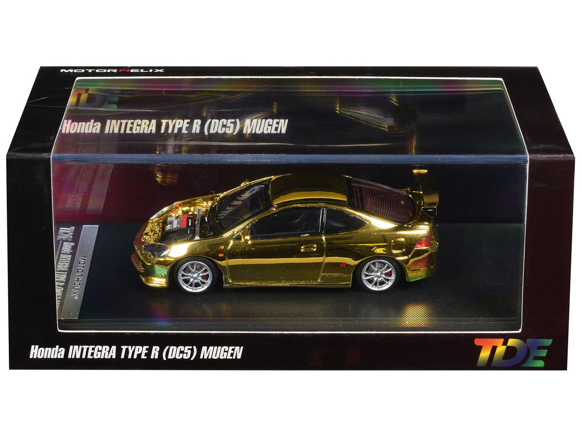 Honda Integra Type R (DC5) MUGEN RHD (Right Hand Drive) Gold Chrome "Thailand Diecast Expo 2026 Event Model" 1/64 Diecast Model Car