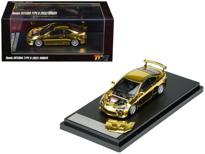 Honda Integra Type R (DC5) MUGEN RHD (Right Hand Drive) Gold Chrome "Thailand Diecast Expo 2026 Event Model" 1/64 Diecast Model Car