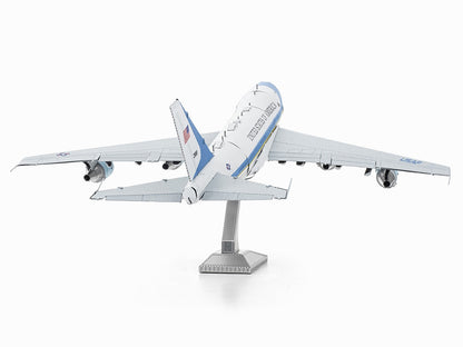 Model Kit Boeing 747 Transport Aircraft "Air Force One Presidential Plane" United States Air Force (Moderate Difficulty) Steel Model