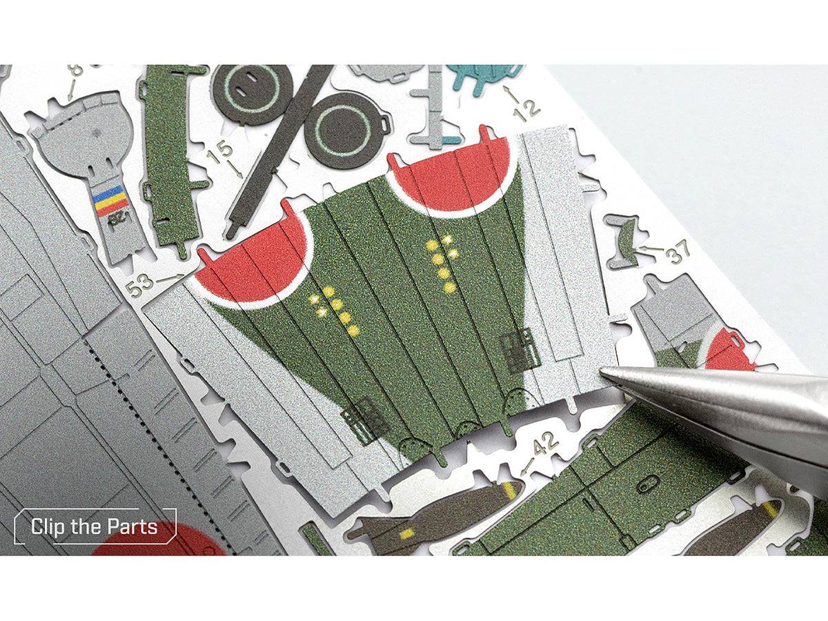 Model Kit Mitsubishi A6M Zero Fighter Aircraft "World War II" Imperial Japanese Navy (Moderate Difficulty) Steel Model