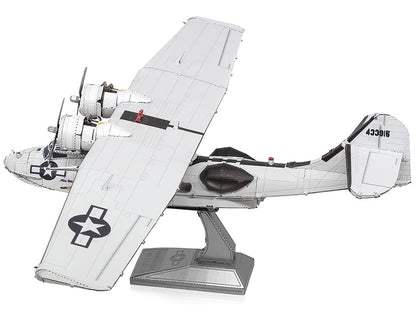 Model Kit Consolidated PBY Catalina Amphibious Aircraft "Miss Pick Up" United States Army Air Forces (Moderate Difficulty) Steel Model