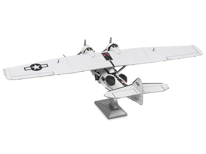 Model Kit Consolidated PBY Catalina Amphibious Aircraft "Miss Pick Up" United States Army Air Forces (Moderate Difficulty) Steel Model