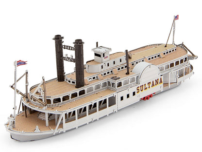 Model Kit Sultana Steamboat (Moderate Difficulty) Steel Model
