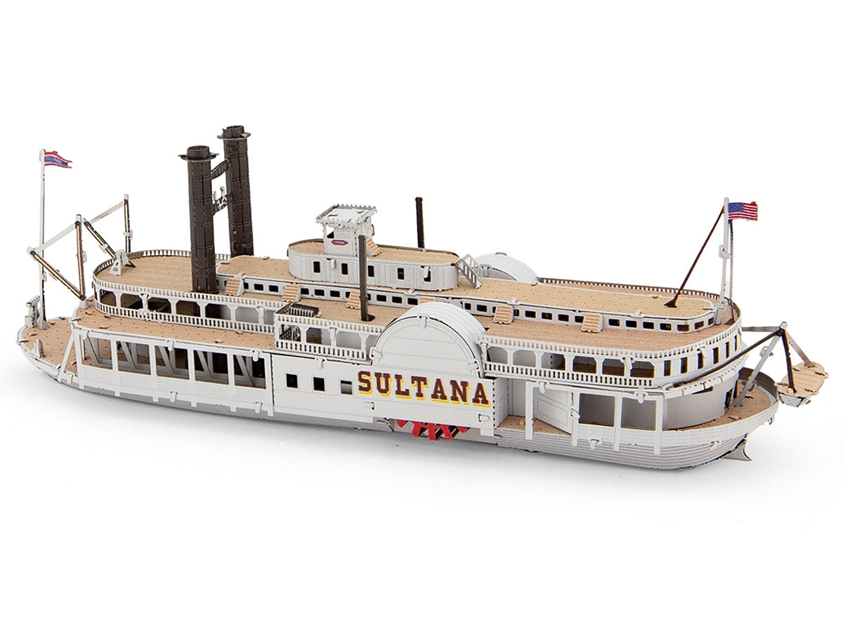 Model Kit Sultana Steamboat (Moderate Difficulty) Steel Model