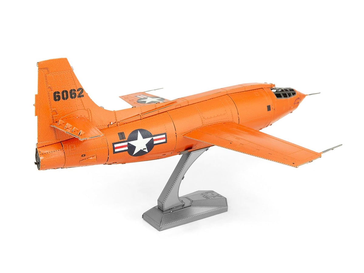 Model Kit Bell X-1 Aircraft "United States Air Force" (Moderate Difficulty) Steel Model